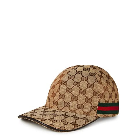 gucci gg canvas cap black|Gucci gg baseball hat.